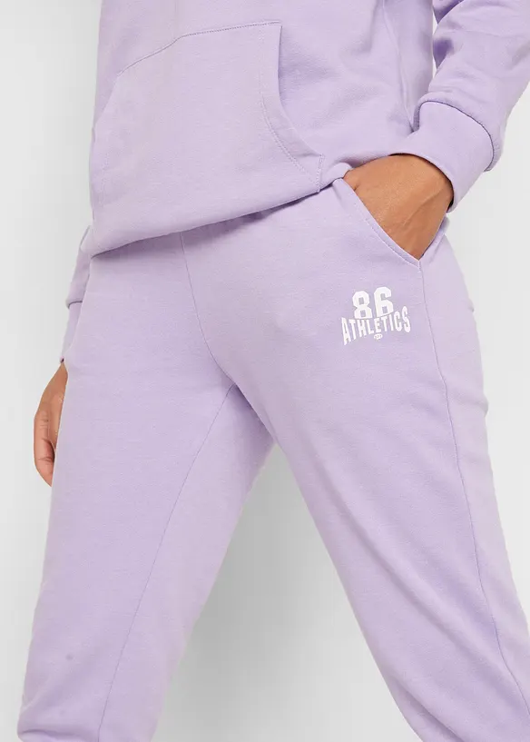 Joggedress med bomull (2-delt sett), bonprix