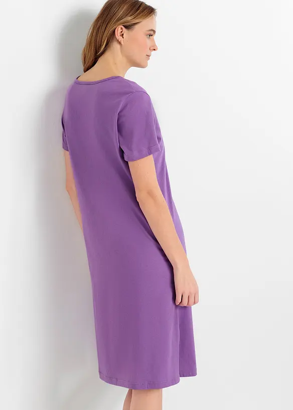 Nattkjole i 100% bomull (2-pack), bonprix