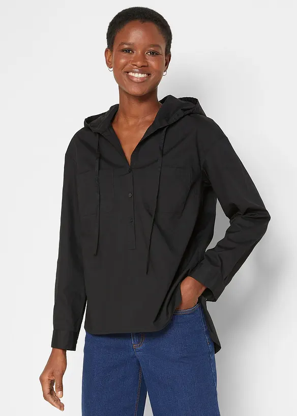 Tunika i 100% &oslash;kologisk bomull, bonprix