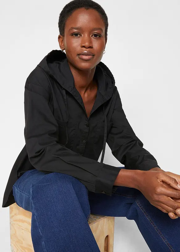 Tunika i 100% &oslash;kologisk bomull, bonprix