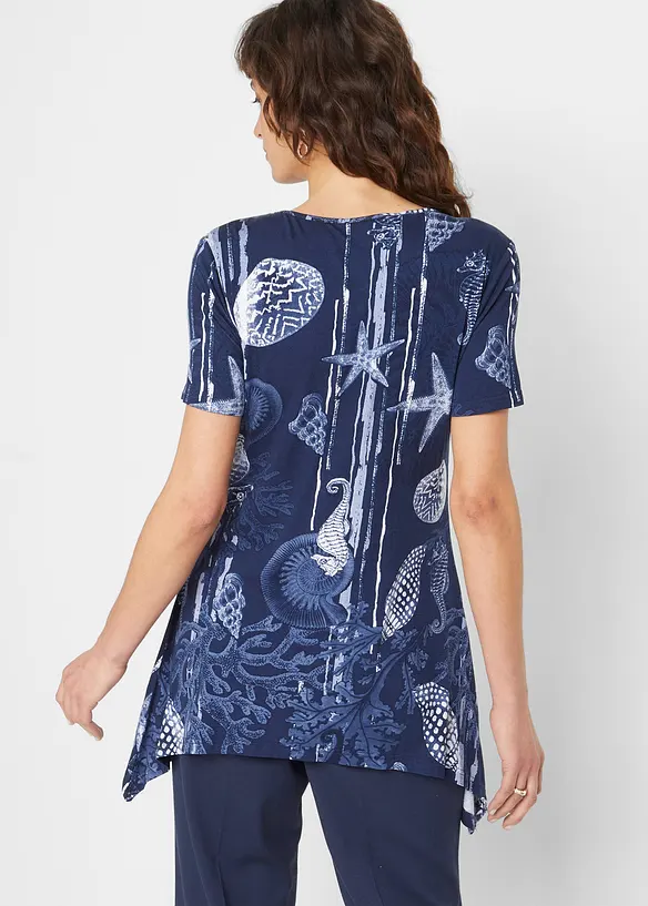 Lang topp i myk viskosemiks, bonprix