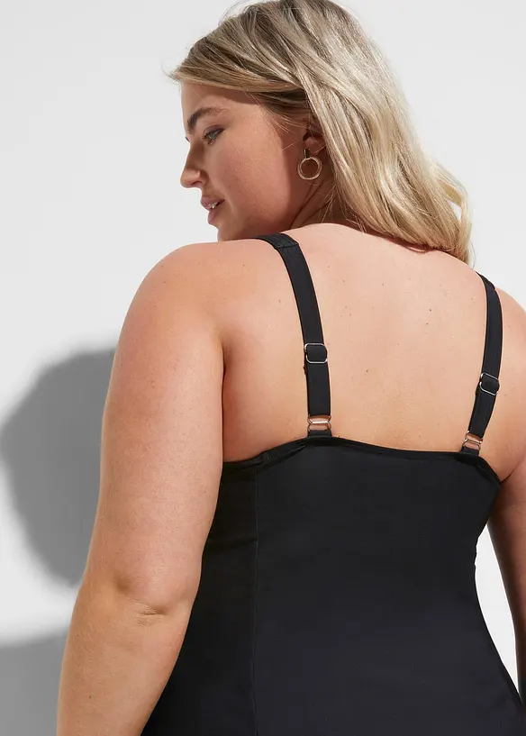 Shape-badekjole, lett figurformende, bonprix