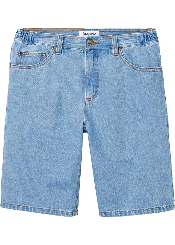 Bermudashorts i denim med komfortlinning, Classic Fit, bonprix