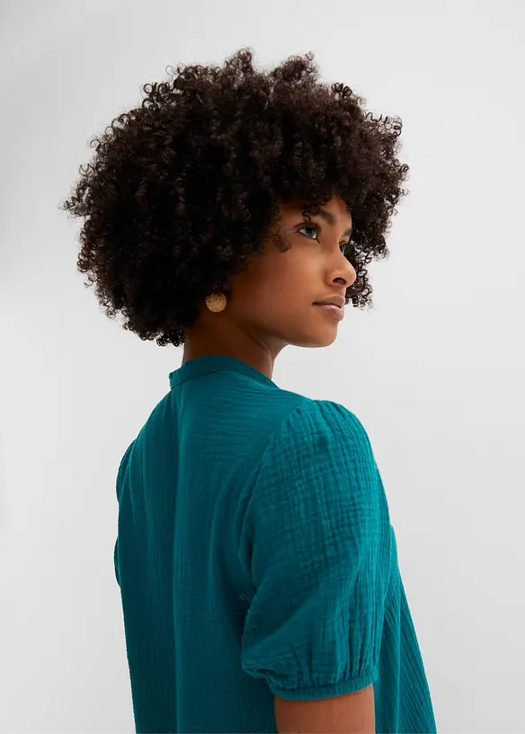 Minikjole av musselin, bonprix