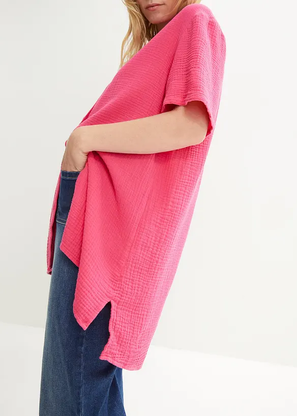 Skjorte i musselin, bonprix