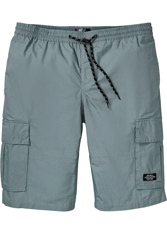 Pull on-bermudashorts i cargobukse-modell, Regular Fit, bonprix