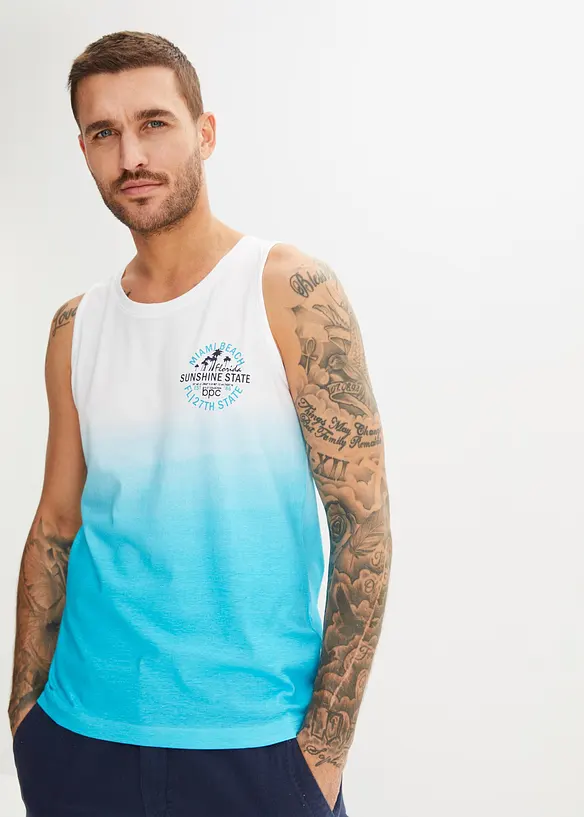 Singlet i 100% bomull (2-pack), bonprix