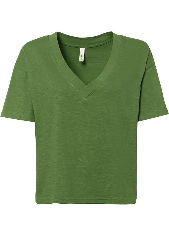 Oversized topp av ren økologisk bomull, bonprix