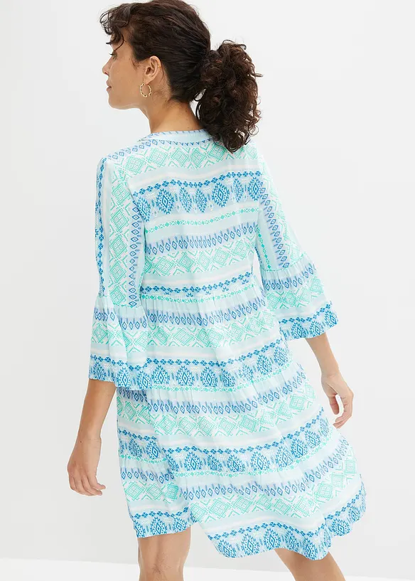 Tunikakjole av fint fallende viskose, bonprix