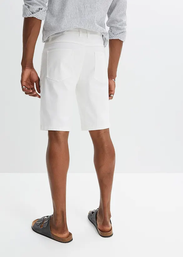 Stretch jeans-bermuda, Classic Fit, bonprix
