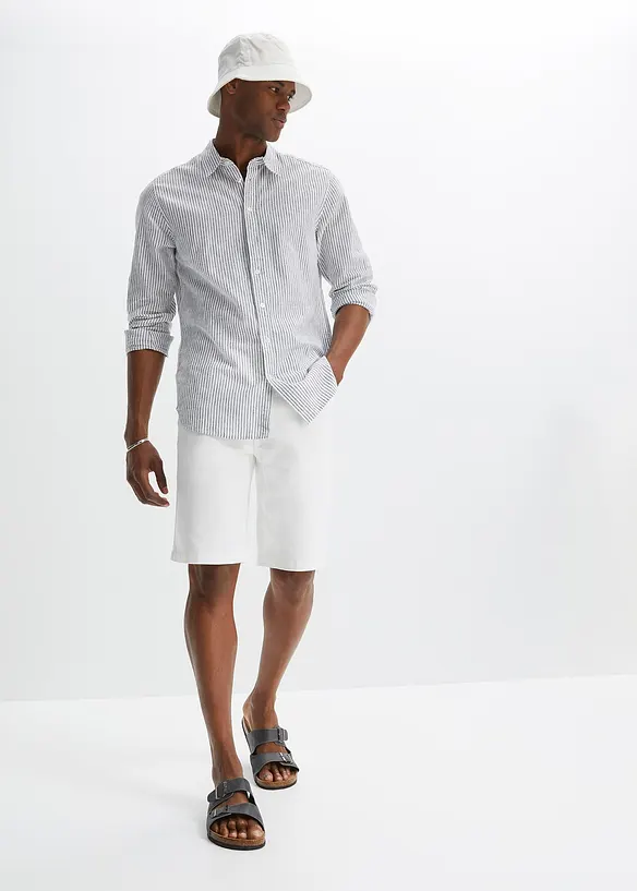 Stretch jeans-bermuda, Classic Fit, bonprix