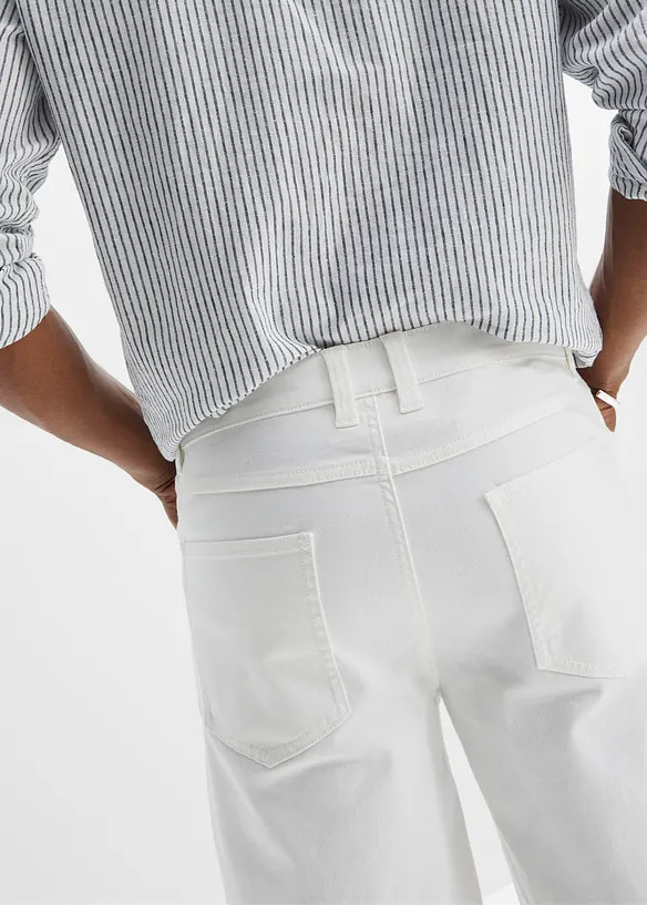 Stretch jeans-bermuda, Classic Fit, bonprix