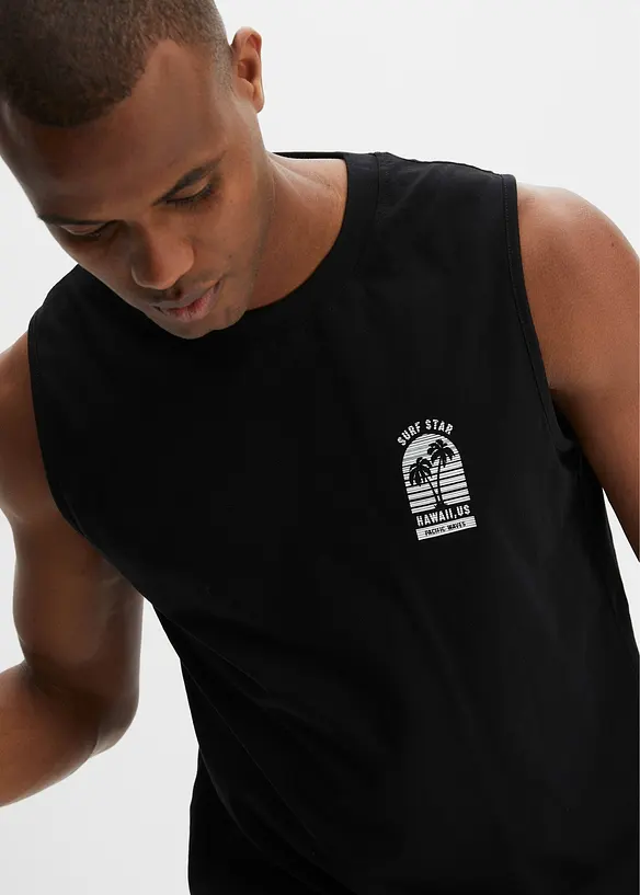 Singlet i 100% bomull, Loose Fit, bonprix