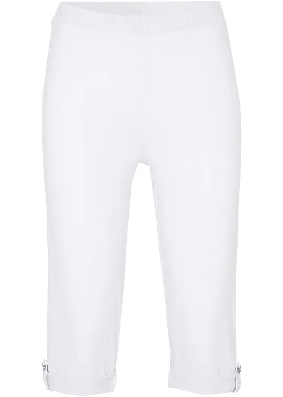 Caprileggings i &oslash;kologisk bomull, bonprix