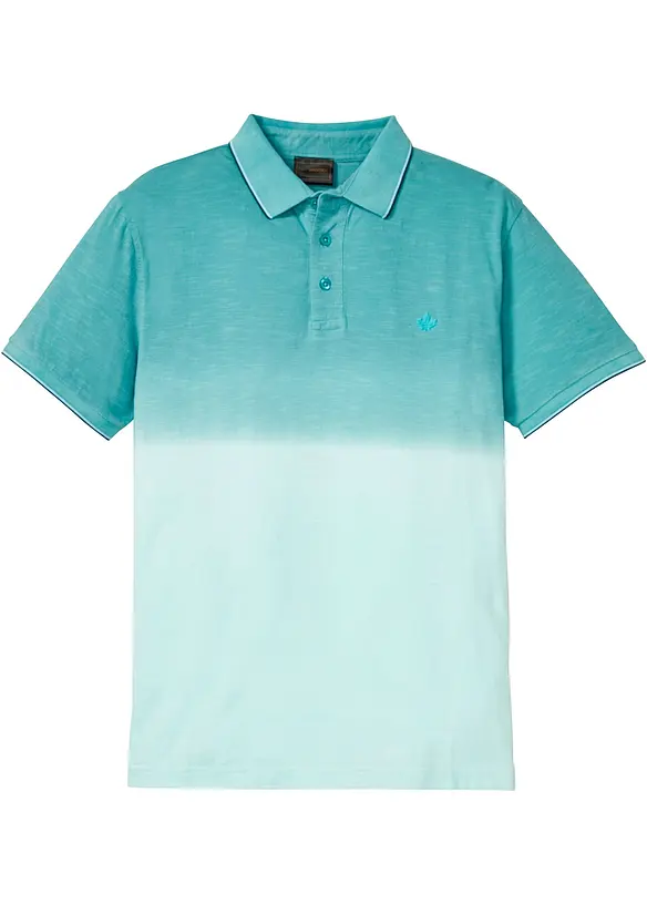 Poloskjorte i 100% bomull, bonprix