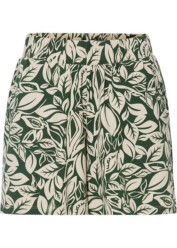 Jerseyshorts i elastisk bomullsmiks, bonprix
