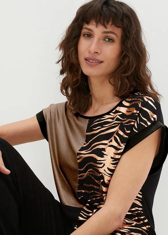 Topp i patch-look, bonprix