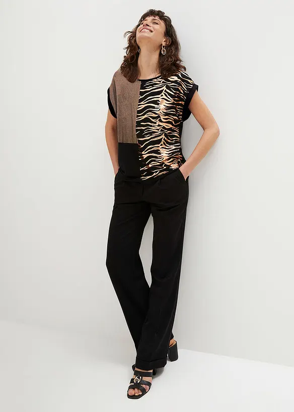 Topp i patch-look, bonprix