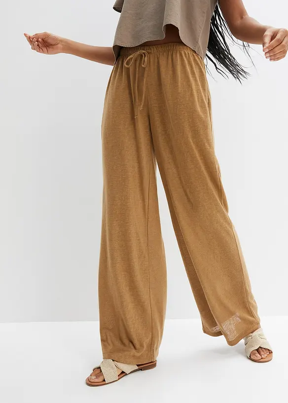 Pull on-bukse i transparent materiale, bonprix