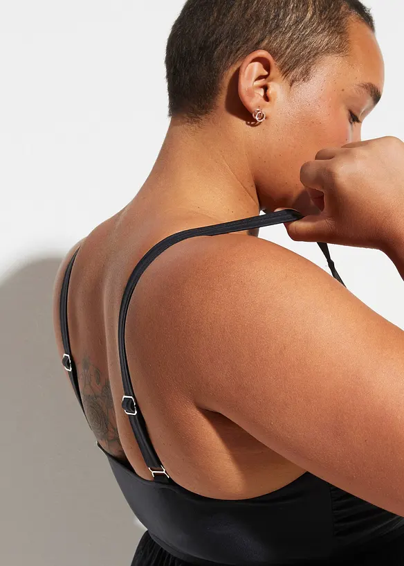 Badekjole med mesh, bonprix