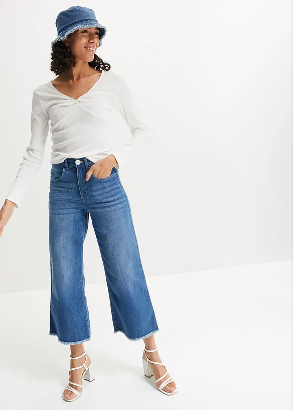 7/8-jeans, Wide Leg, bonprix