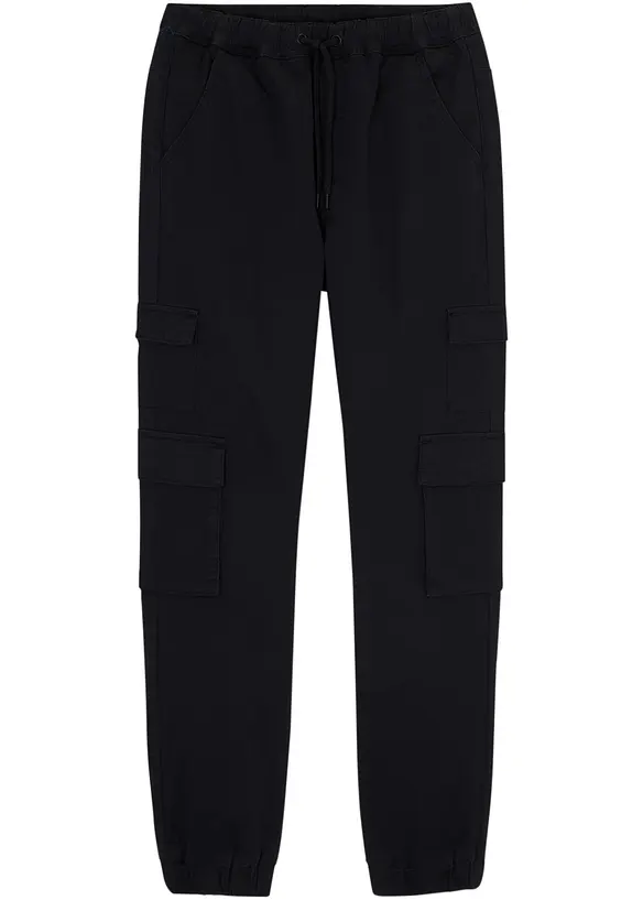 Cargobukse med stretch, Regular Fit, bonprix