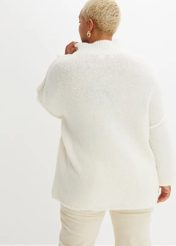 Grovstrikket genser, bonprix