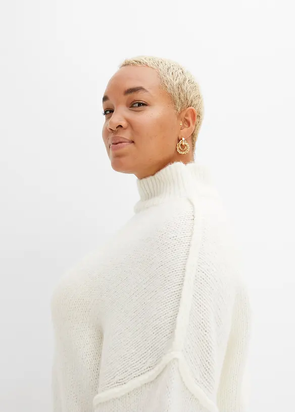 Grovstrikket genser, bonprix