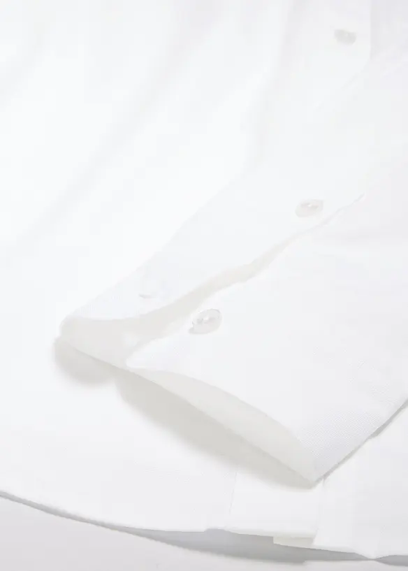 Skjortebluse i ren bomull, bonprix