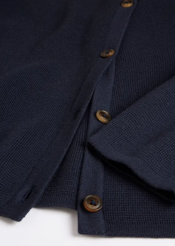 Finstrikket jakke, bonprix