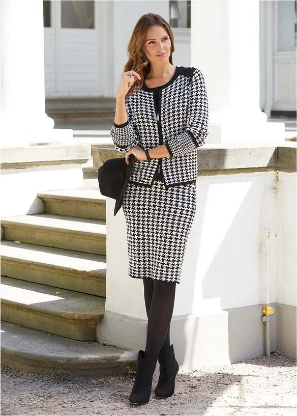 Strikket skjørt, bonprix