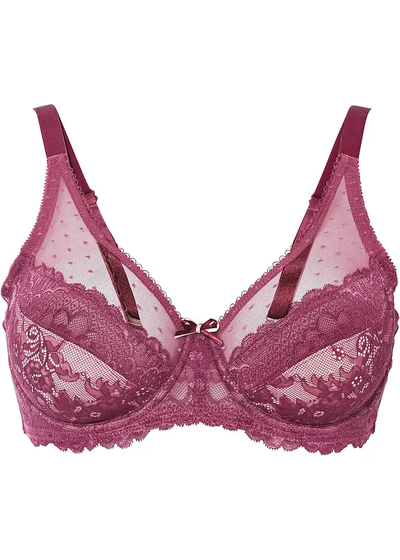 Minimizer-BH med delikate blonder, bonprix