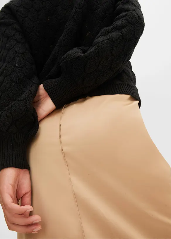 Genser med hullmønster, bonprix