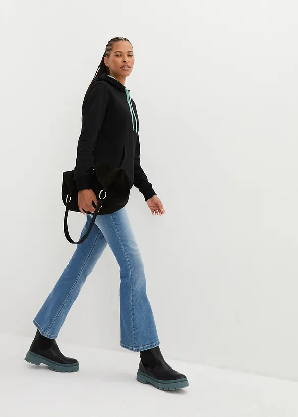 Hettegenser i ren økologisk bomull, bonprix