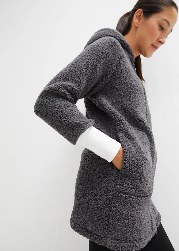 Teddy-fleecejakke, bonprix