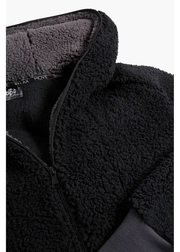 Teddy-fleecejakke, bonprix