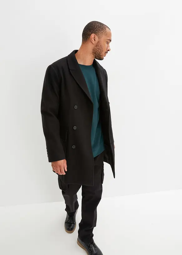 Regular Fit cargobukse i ren bomull, Straight, bonprix