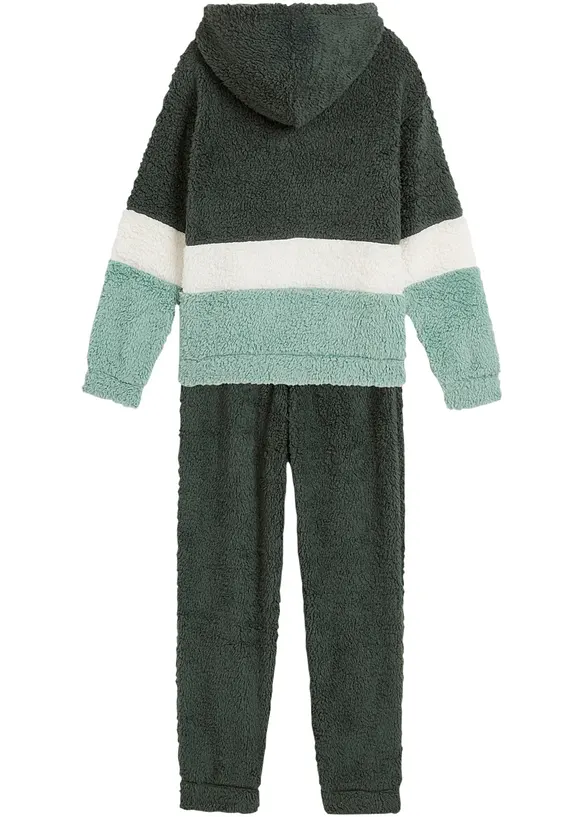 Kosedress i teddyfleece til barn (2-delt sett), bpc bonprix collection