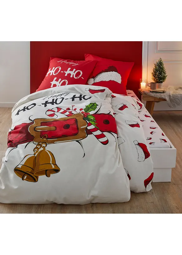 Stretchlaken med nisseluer, bonprix