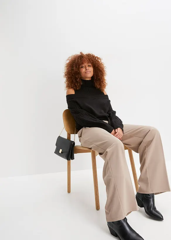 Cold-shoulder-genser, bonprix