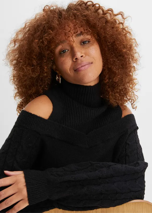 Cold-shoulder-genser, bonprix