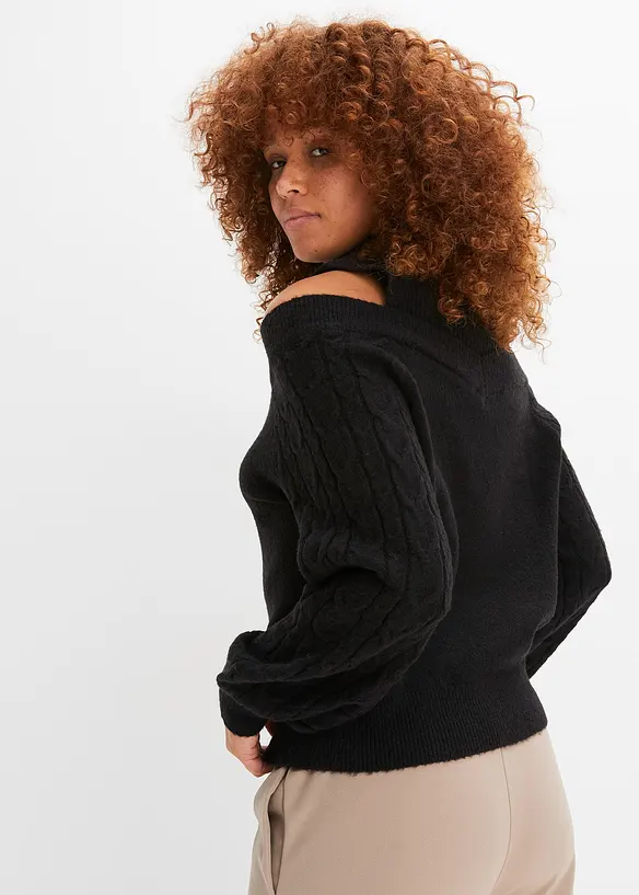 Cold-shoulder-genser, bonprix