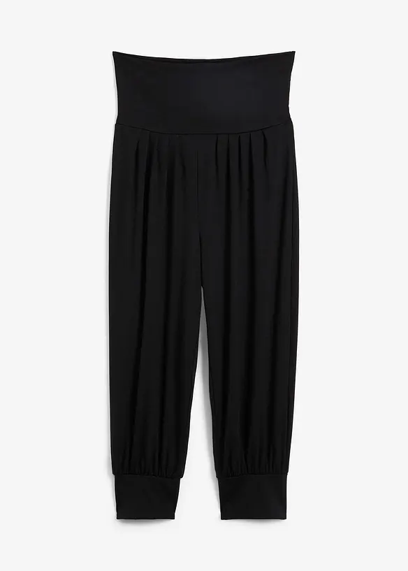 Loungewear capri-haremsbukse, bonprix