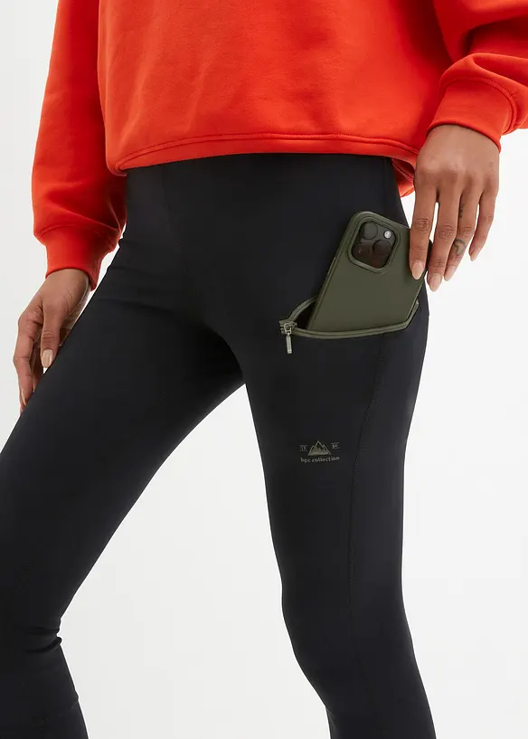 Funksjons-caprileggings, hurtigtørkende, bonprix