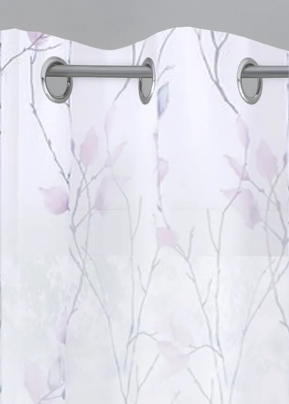 Gardin i lett voile (1-pack), bonprix