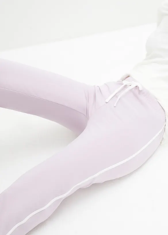 Jerseybukse i bomull med stretch (2-pack), bonprix