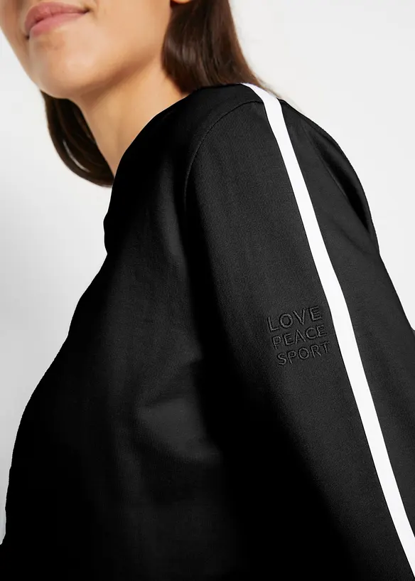 Joggedress i 100% bomull (2-delt sett), bonprix