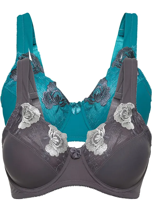 Minimizer-BH med polstrede stropper (2-pack), bonprix