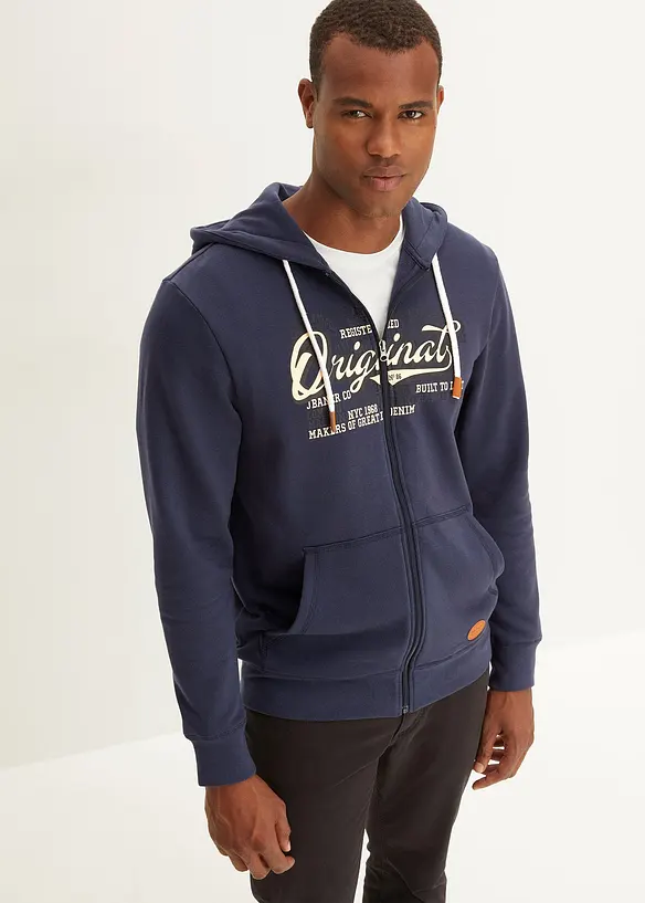 Hettejakke med myk, flosset innside, bonprix