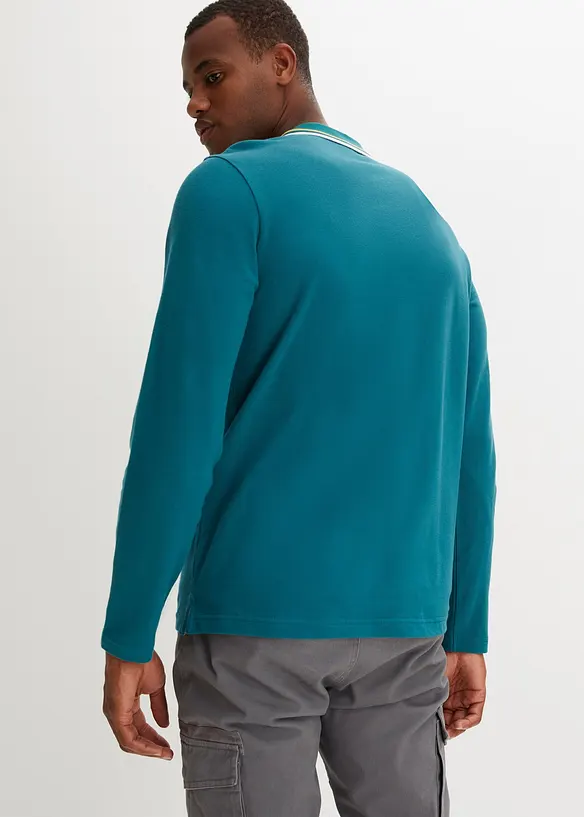 Rugbygenser med &oslash;kologisk bomull (2-pack), bonprix